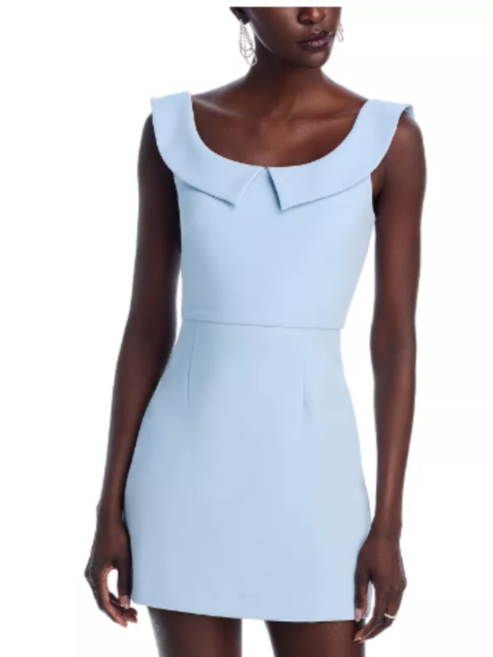 FRENCH CONNECTION The Whisper Collar Mini Dress size 8